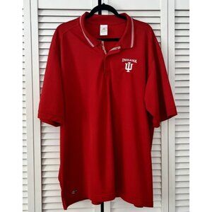 Adidas Indiana University Hoosiers Men’s Embroidered Polo Shirt 2XL